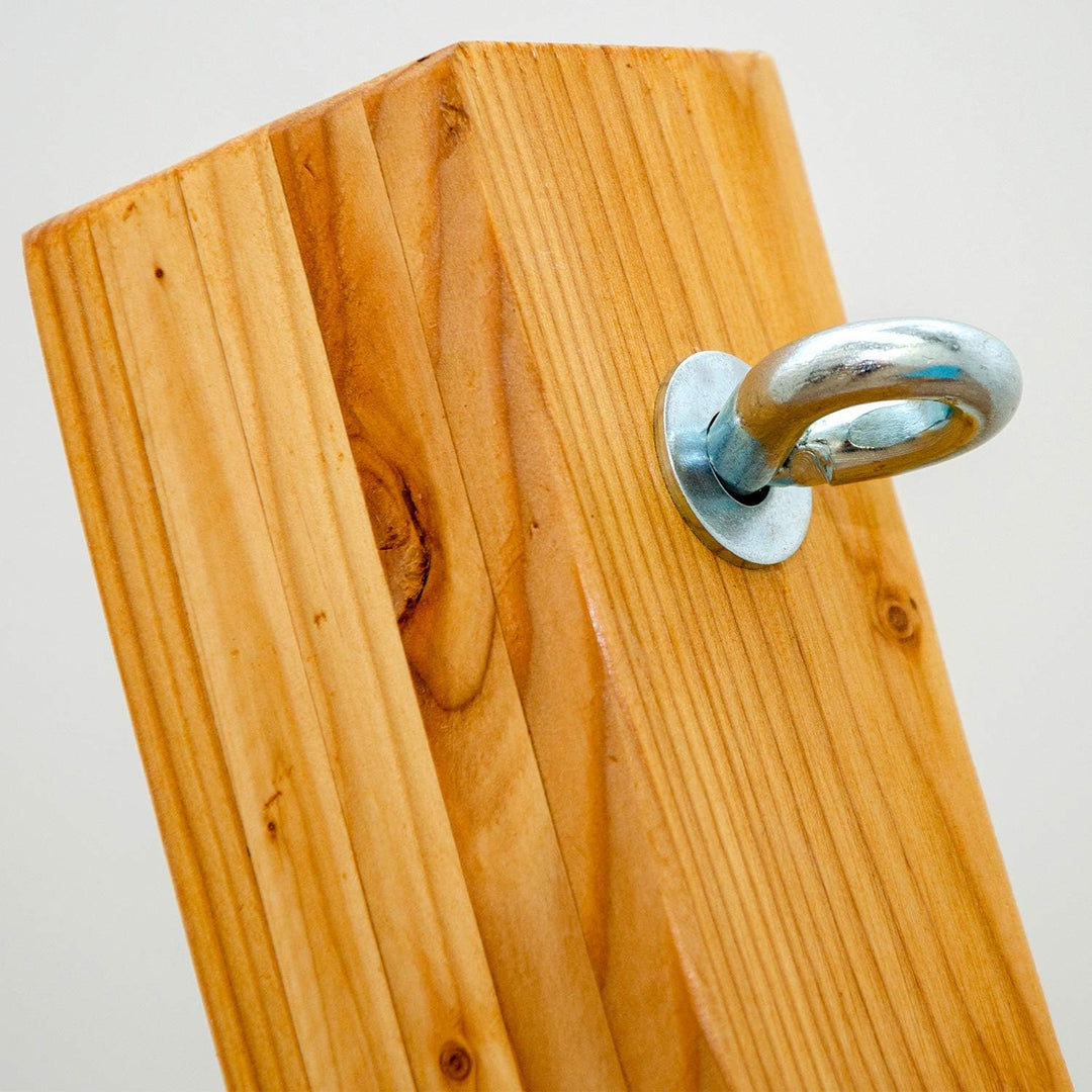 AMANKA XL Hängemattengestell Outdoor Holz - 325 cm Hängemattengestell 2 Personen Hängematten Ständer