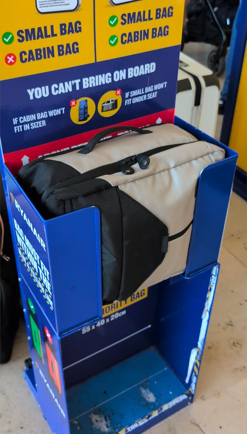 Cabin Max Handgepäck-Rucksack 40x30x20 Ryanair Reiserucksack für Flugzeug 24L Inca Grün, 24L Inca Gr