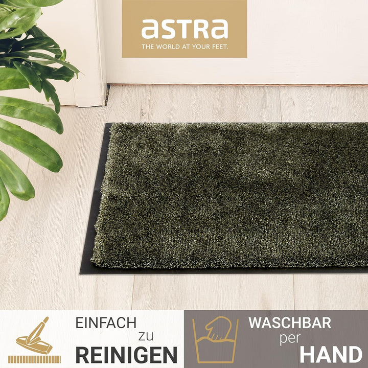 Astra Fussmatte innen rutschfest - Schmutzfangmatte super weich - Läufer Flur waschbar per Hand - Tü