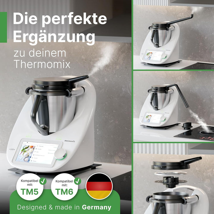 TeigPRO – kompatibel für Thermomix, Teig Pro Messer Dreckschutz, schützt den Thermomix TM6, TM5 Mess