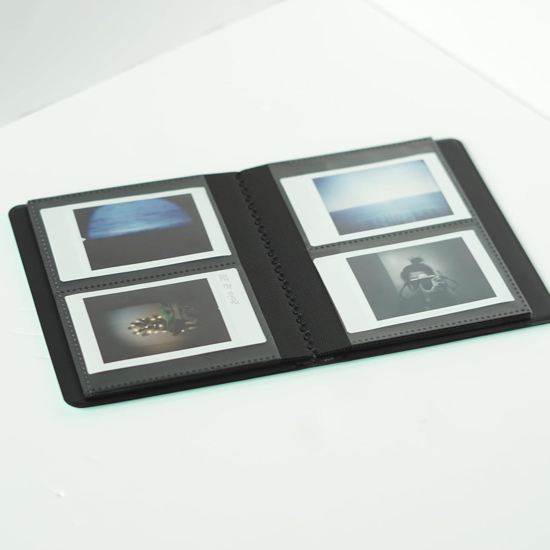 Fotoalbum mit 64 Taschen – für Fujifilm Instax Mini 11 12 9 40 Evo Liplay 8 7+ Polaroid Kodak HP Zin