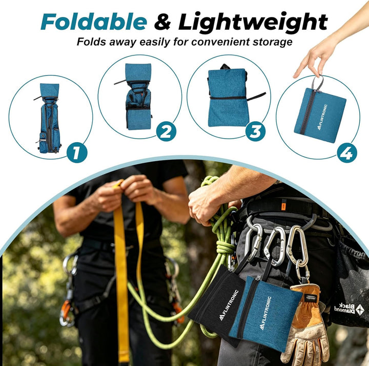 flintronic Wanderrucksack Herren Damen 18L, Rucksack Unisex Trekkingrucksack, Design Daypack Faltbar