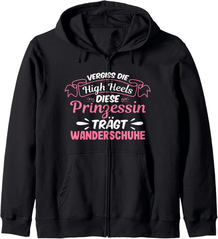 Vergiss Die High Heels Diese Prinzessin Trägt Wanderschuhe Kapuzenjacke