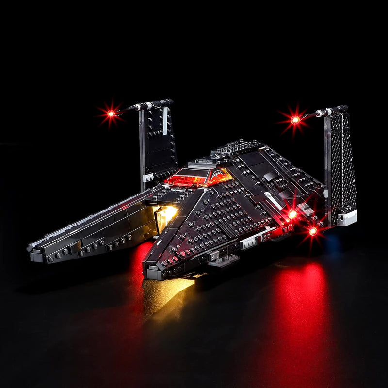 BRIKSMAX 75336 Led Licht für Lego Die Scythe – Transportschiff des Grossinquisitors - Compatible wit