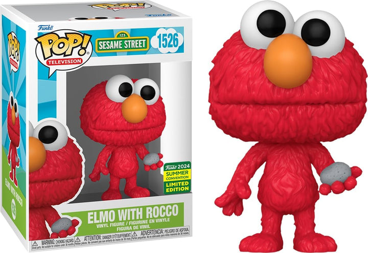 Funko Pop Elmo with Rocco 2024 Summer Convention Limited Edition 1526