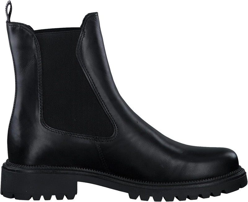 Tamaris Damen Ankle Boots, Frauen Stiefeletten 38 EU Schwarz Black 001, 38 EU Schwarz Black 001