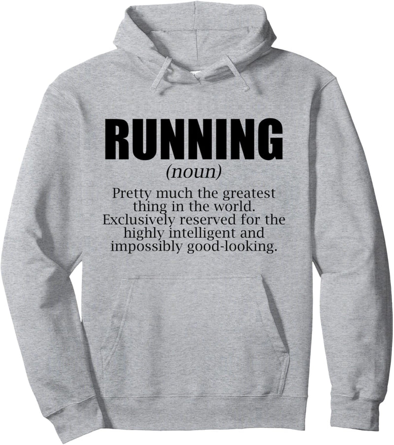 Definition Runner Grafik-Lauf-Jogger, Sportsportler Pullover Hoodie