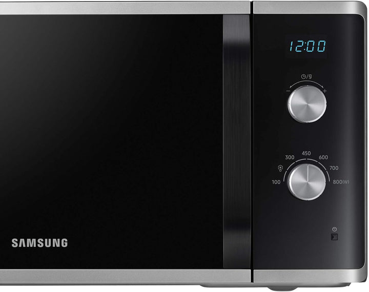 Samsung solo mikrowelle 23l 1500w silber ms23k3614as