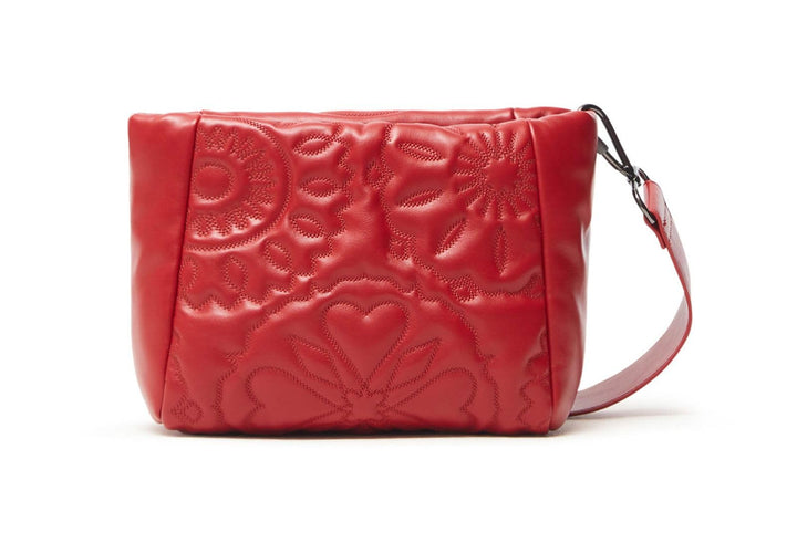Desigual Womens BOLS Big Amber Across Body Bag, Red