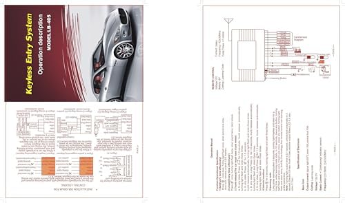 Keenso Auto Zentralverriegelung Türschloss Kit, Auto Universal Funkfernbedienung Türschloss Keyless