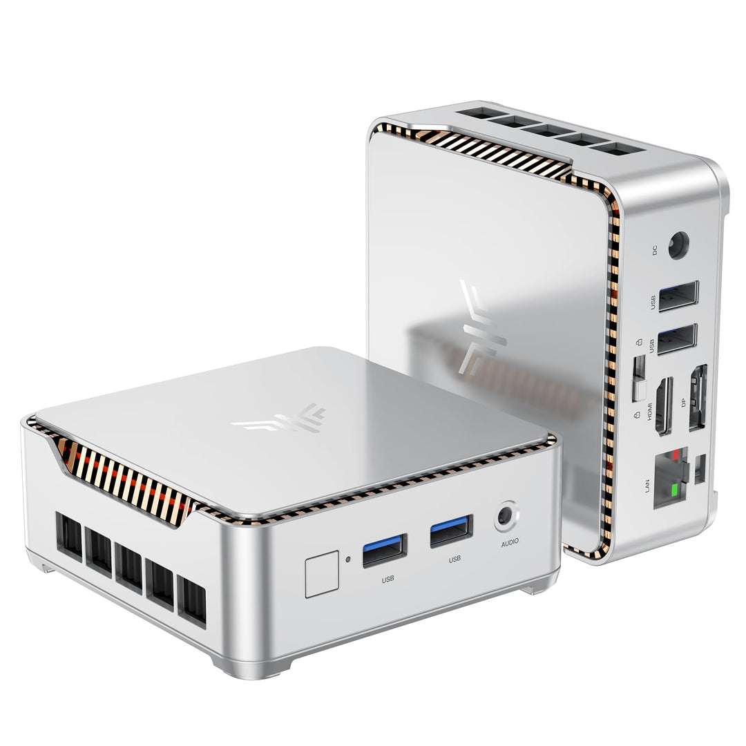 NiPoGi GK3 PRO Mini PC W11 Pro, Intel Celeron N5105 (bis zu 2,9 GHz), 16GB DDR4 512GB M.2 SSD Mini D