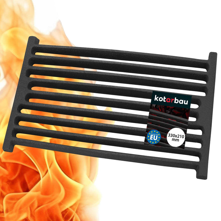 KOTARBAU Kaminrost 32 x 21,5 cm Kaminofen Ascherost Rost Tafelrost Ofengitter Kamin Ersatzteile Zube