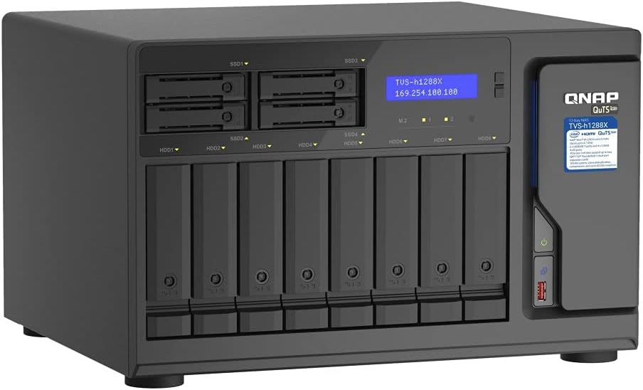 Serwer NAS TVS-h1288X-W1250-16G 12x0HDD Intel XeonW-1250
