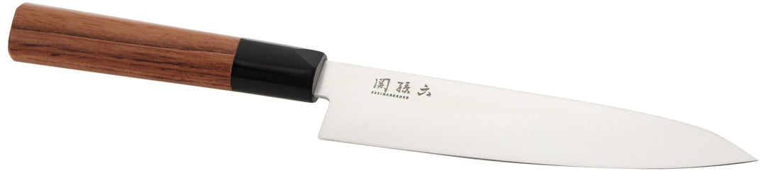 KAI Seki Magoroku Red Wood Griff Allzweckmesser mit red Wood Griff, Klinge 15,0 cm, MGR-0150U