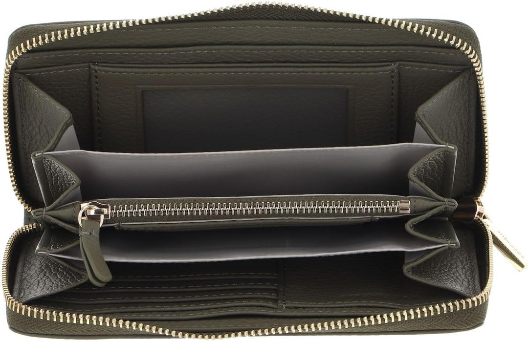 Coccinelle Metallic Soft - Geldbörse 7cc 18 cm Laurel Green, Laurel Green