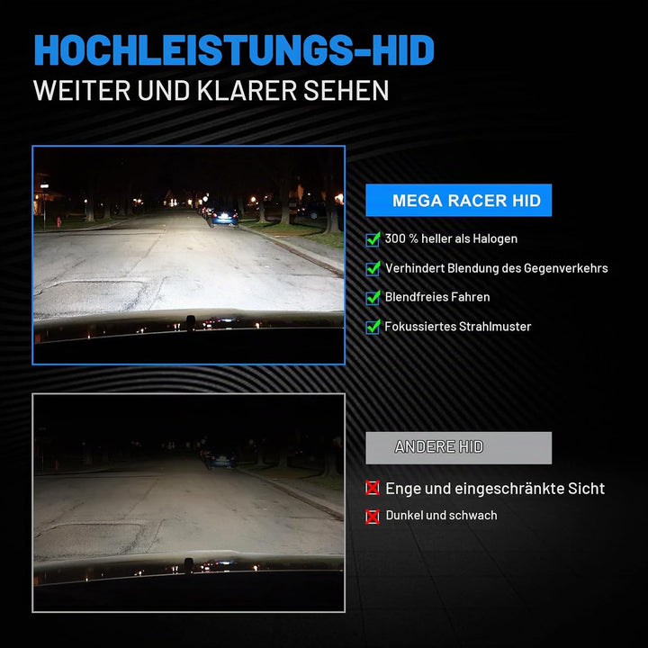 Wattstar D3S Scheinwerfer, Restaurierung HID Kit, 35W 6000K Reinweiss Auto HID Umbausatz, Ersatzlamp