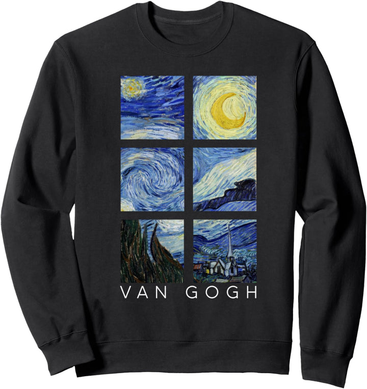 Van Gogh Malerei, Sternennacht, Collage, Vincent Van Gogh Sweatshirt