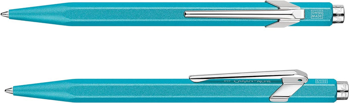 Caran d'Ache Kugelschreiber 849 COLORMAT-X Türkisblau