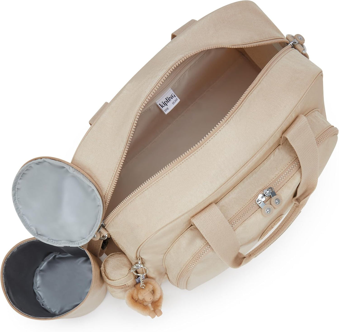 Kipling Baby-Mädchen Camama Bags Sparkled Beige, Sparkled Beige