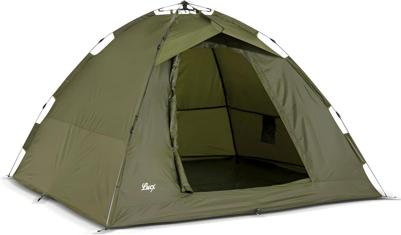 Lucx® Ruck Zuck Zelt/Angelzelt / 1-2 Man Bivvy / 1-2 Mann Karpfenzelt/Campingzelt/Sekundenzelt/Schne