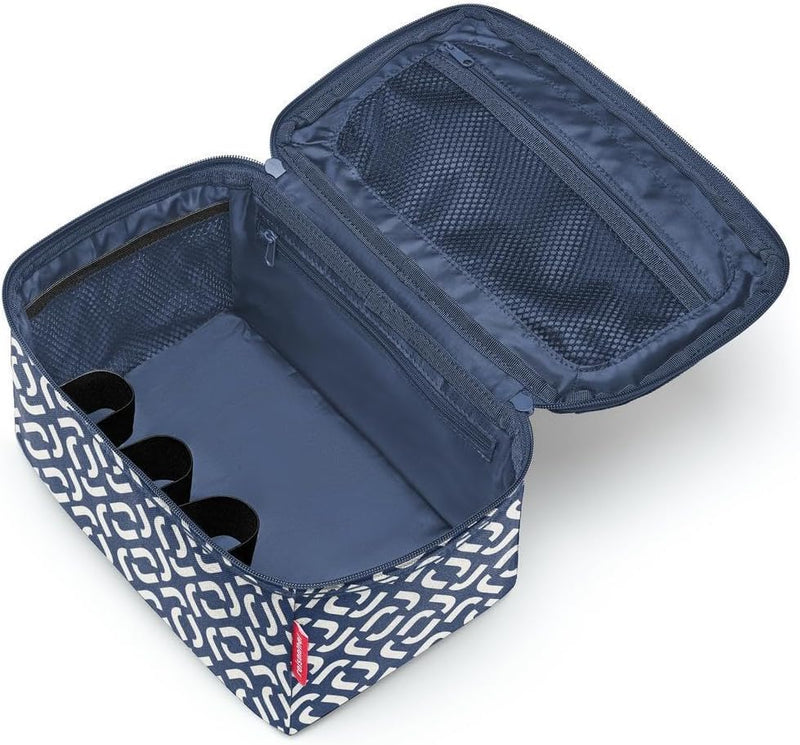 reisenthel beautycase Signature Navy - quadratischer Kulturbeutel, Gepäckorganisator, Kosmetiktasche