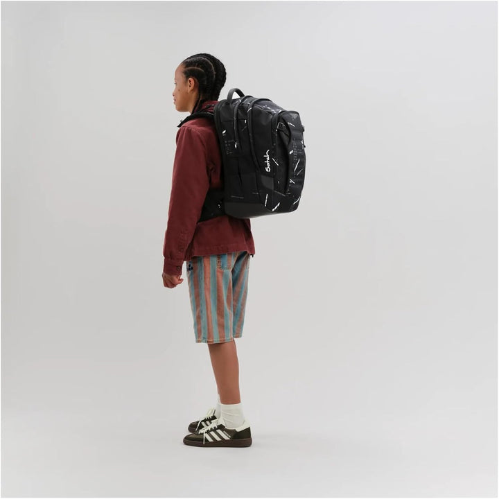 Satch Schulrucksack Match Plus Ninja Matrix - Schwarz Ninja Matrix - Schwarz Einheitsgrösse, Ninja M