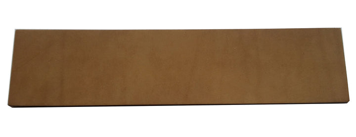 XXL Lederabziehriemen Natur, unbehandelt, Abziehleder 30cm x 7cm (Leder Natur 4-5mm!!! dick, weiche