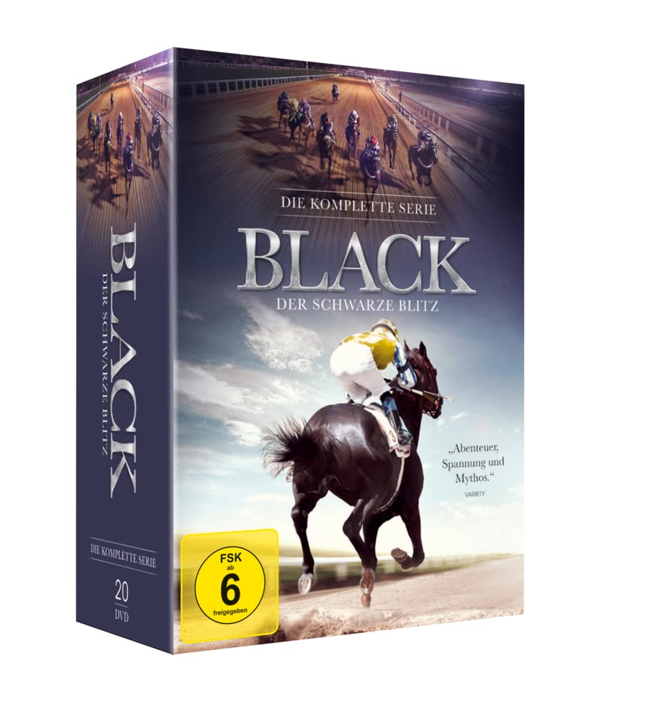 Black, der schwarze Blitz - Die komplette Serie [20 DVDs], DVD