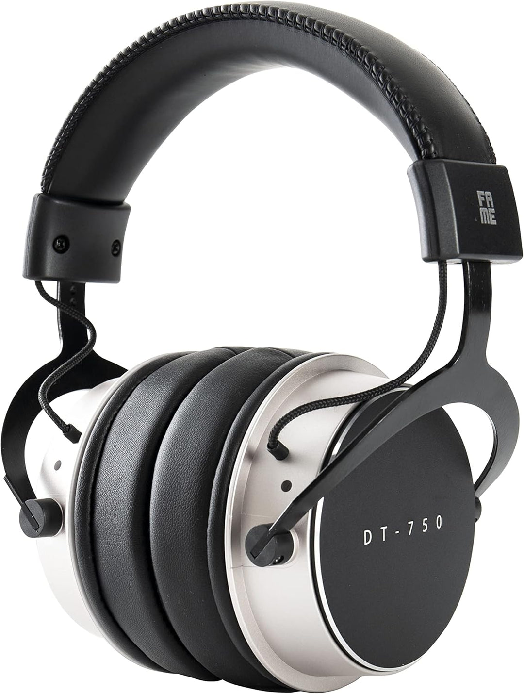 Fame Audio DT-750 Studio Kopfhörer, Kopfhörer geschlossen mit abnehmbaren Kabel, Frequenzbereich 8 b