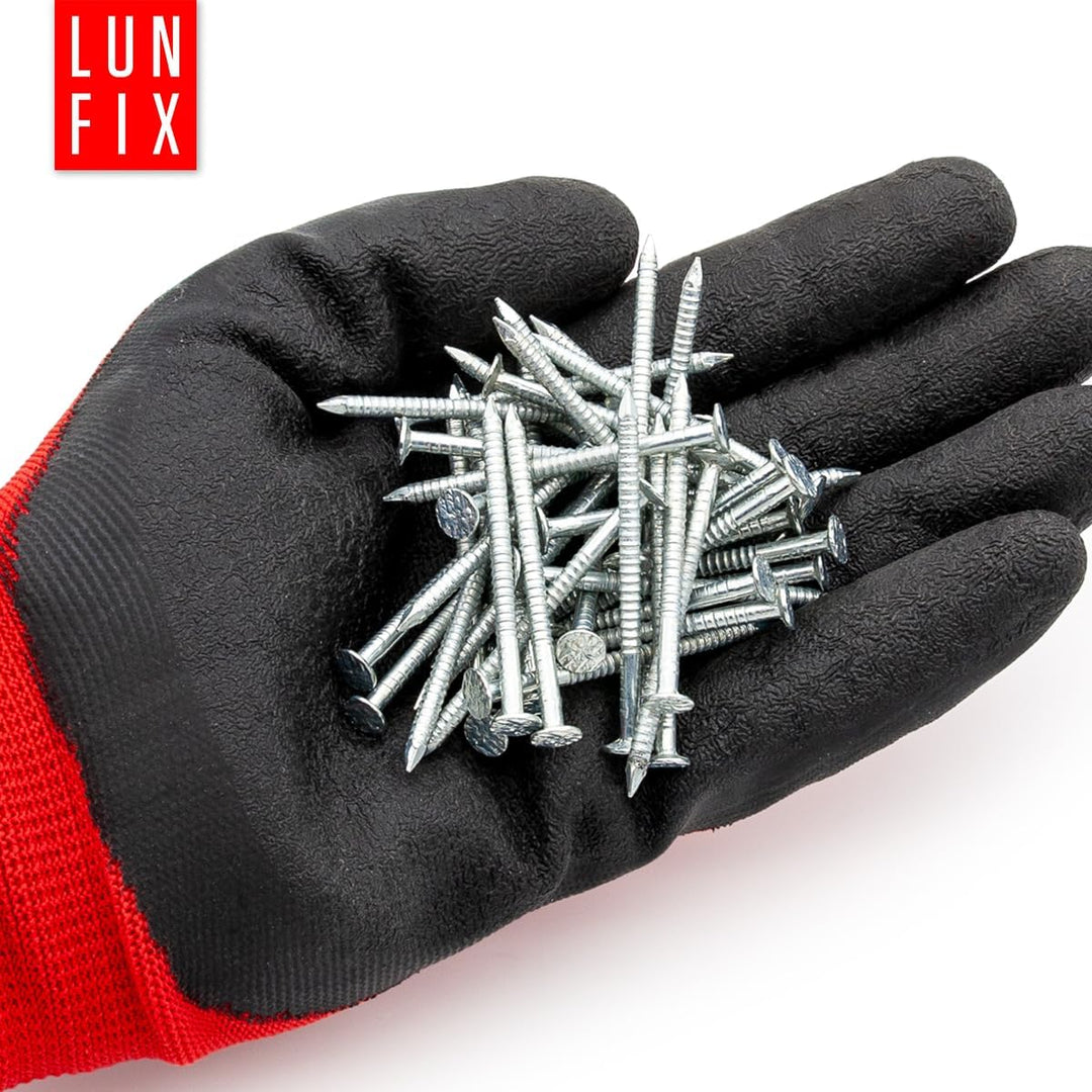 Rillennägel 3,1 x 90 mm verzinkt 5kg ca. 735 Stk Flachkopf | Baunägel Holznägel, Rillenschaft, Holzb