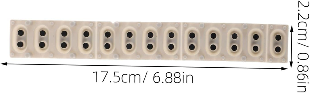 VICASKY Kontaktpad 13-Key Leitfähiges Silikon für Elektronische Tasten