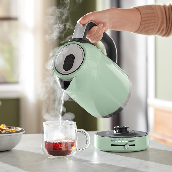 KitchenAid Wasserkocher mit Temperatureinstellung von 50 bis 100°C | Teekocher mit Temperaturanzeige