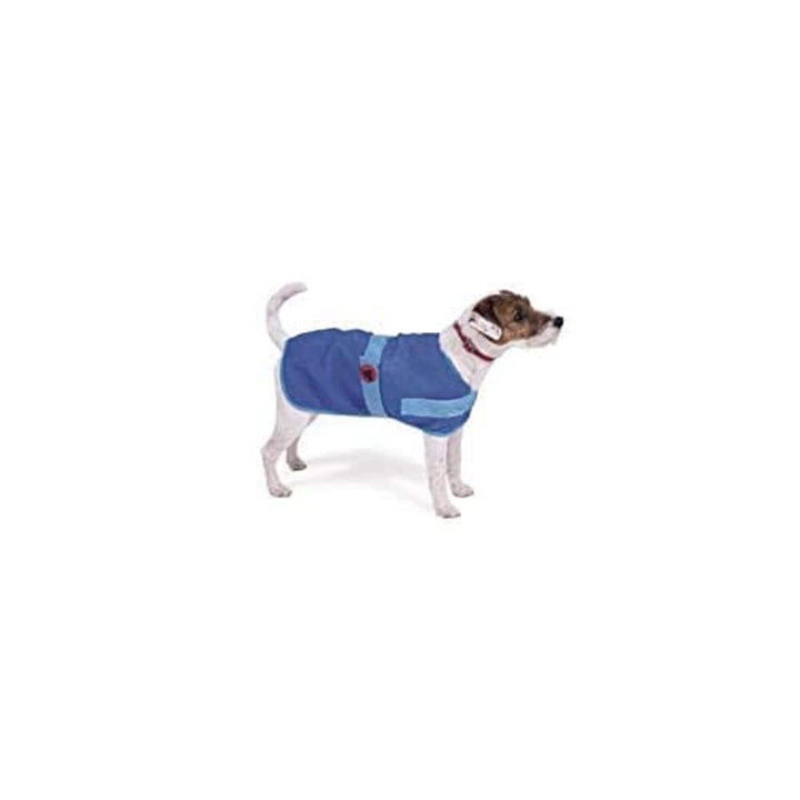 Petface Hundemantel, Kühlung im Sommer blau 40 cm, blau 40 cm