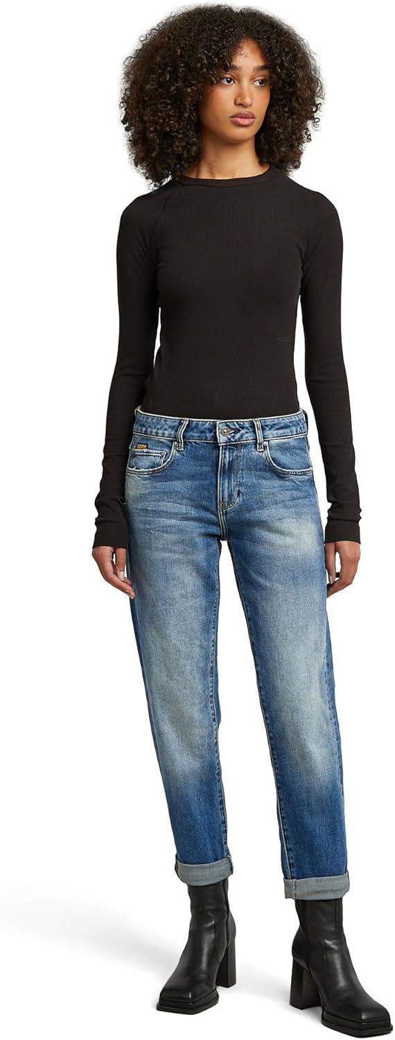 G-STAR Damen Kate Boyfriend Jeans 23W / 30L Blau (Vintage Azure D15264-c052-a802), 23W / 30L Blau (V