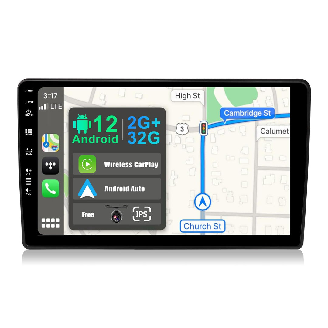 JOYX Android 10 Autoradio Passt für Audi A4 (2003-2011) mit 2.5D - Rückfahrkamera Canbus KOSTENLOS -