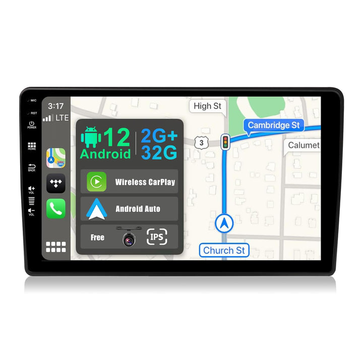 JOYX Android 10 Autoradio Passt für Audi A4 (2003-2011) mit 2.5D - Rückfahrkamera Canbus KOSTENLOS -