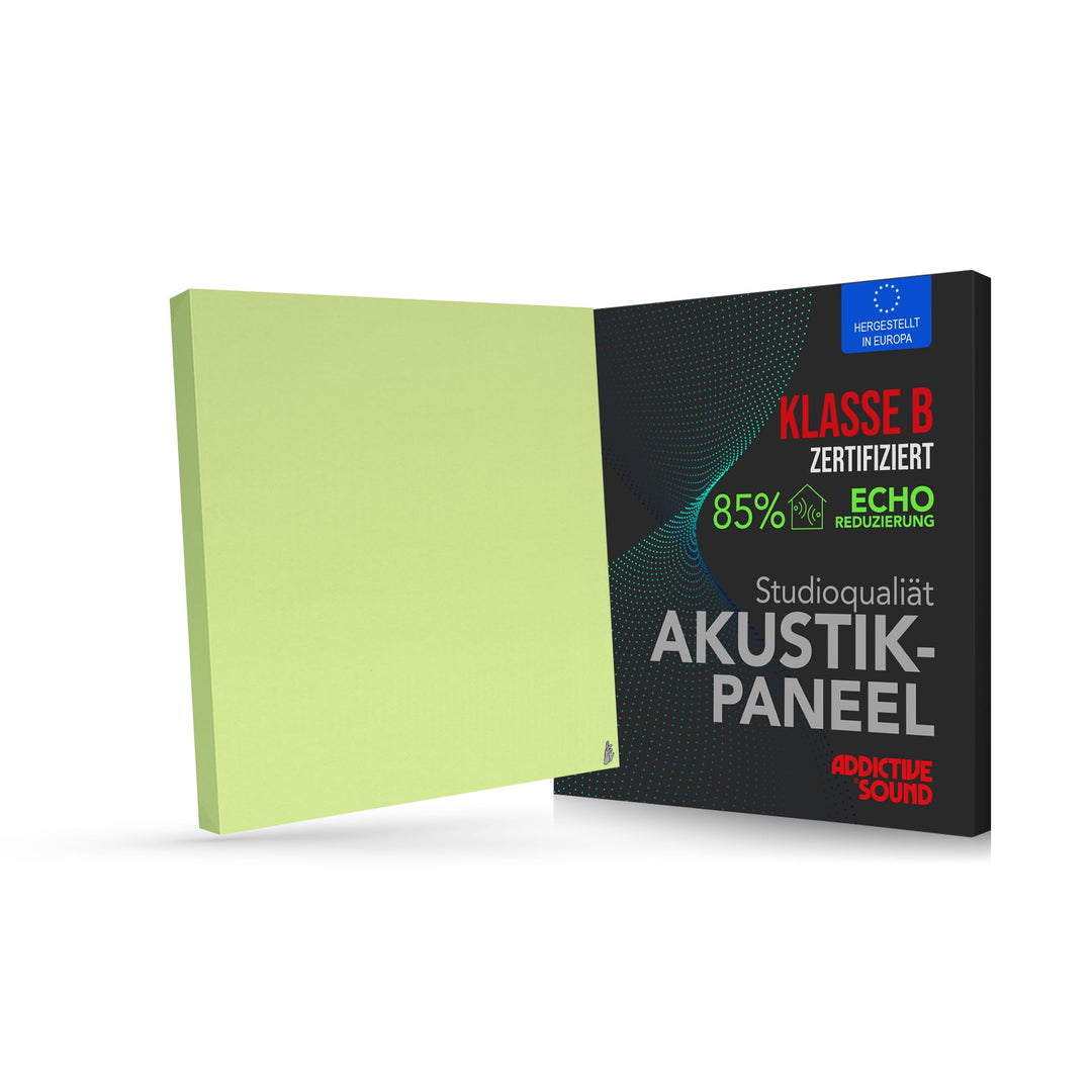 Addictive Sound Schalldämmung Wand 50x50x6 cm Premium - Akustikpaneele Wand - Schallabsorber Bild -