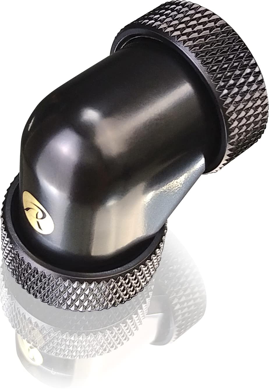 Raijintek Anschluss PELIAS D140906, 14mm, 90 Grad Adapter - 6er-Pack, schwarz