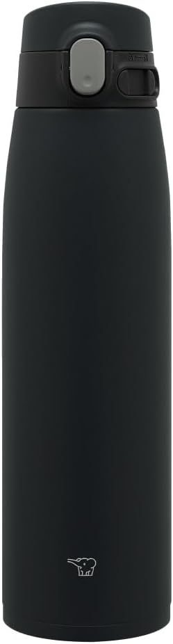 Zojirushi SM-VS95-BA Wasserflasche, One-Touch-Edelstahlbecher, nahtlos, 950 ml, Schwarz 32-Ounce Sch