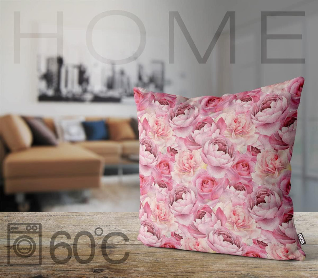 VOID Seerosen Teichrosen Kissenbezug Kissenhülle Sofakissen Kissen Deko Outdoor-Kissen Dekokissen, K