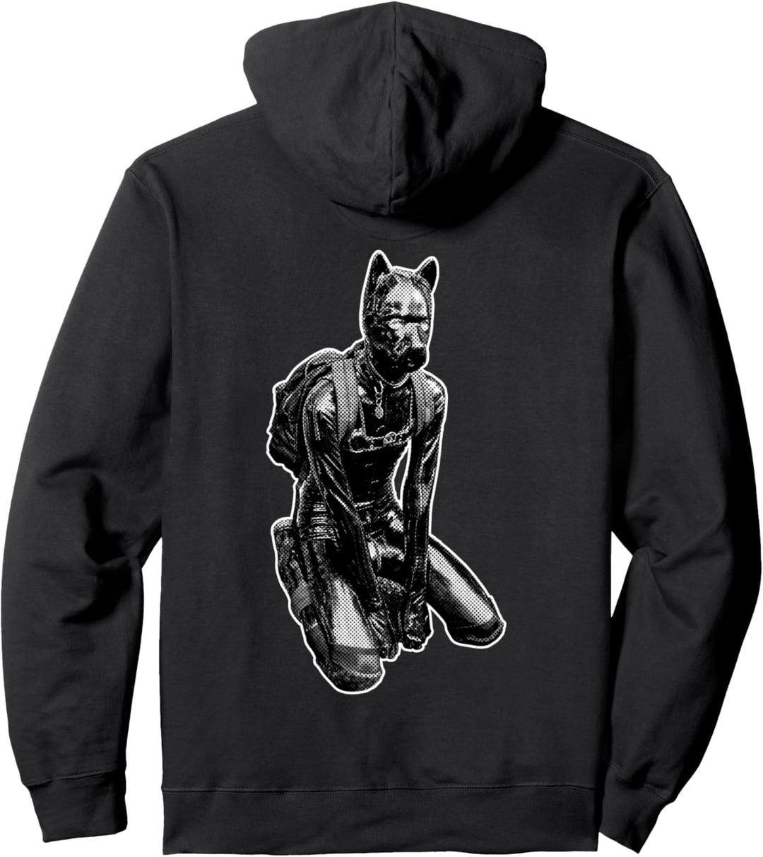 Doggy Petplay Puppy Play Design für Human Pup Pullover Hoodie