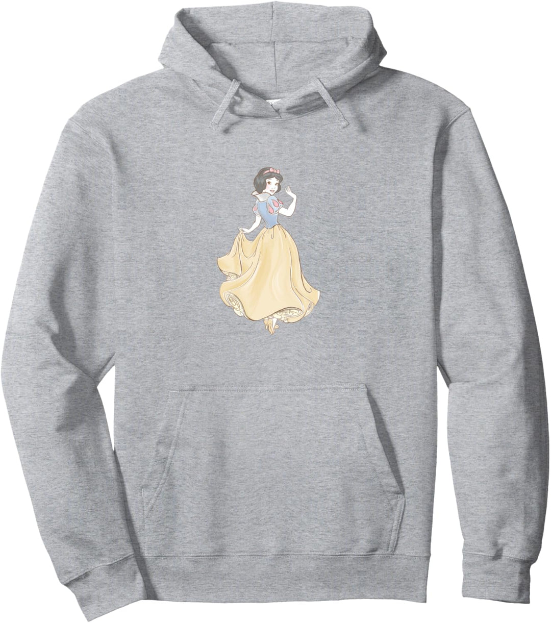 Disney Snow White Watercolor Portrait Pullover Hoodie