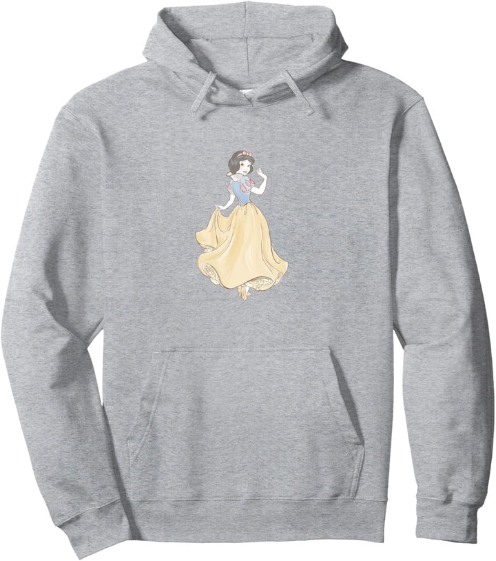 Disney Snow White Watercolor Portrait Pullover Hoodie