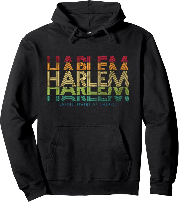 Harlem New York City Tee shirts, Cool New York City Harlem Pullover Hoodie