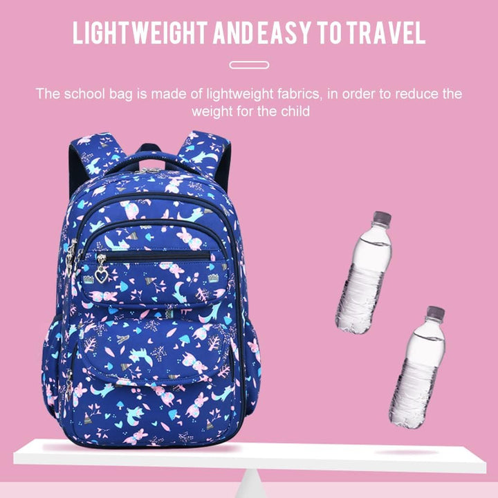 Schulrucksack für Mädchen, Kinder Schulranzen Grundschultaschen Kinderrucksack Studenten Rucksäcke L
