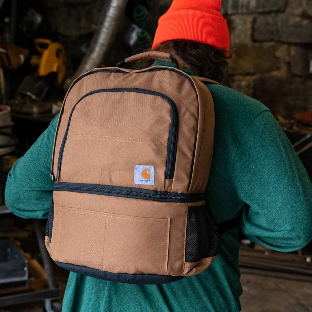 Carhartt 2-in-1 isolierter Kühlrucksack Essential Kühlrucksack (Carhartt Brown) Isolierter Kühlrucks