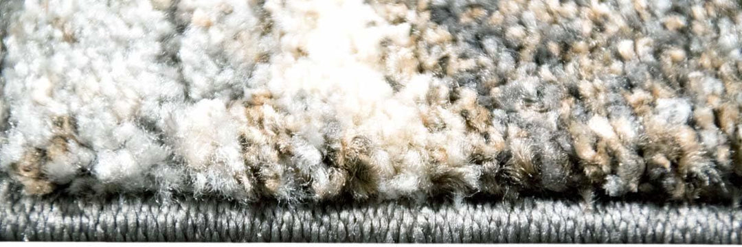 Teppich-Traum FLURLÄUFER Designer Teppich Wohnzimmer modern ABSTRAKT Linien braun beige grau Creme m