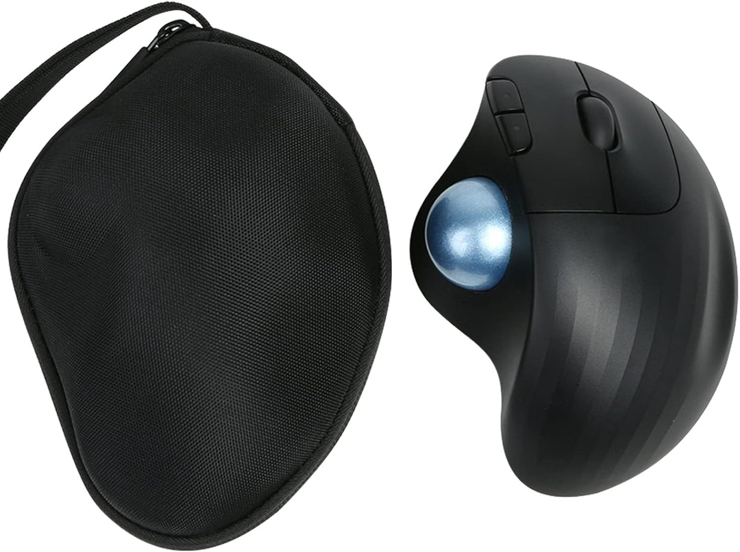 co2CREA Hart Reise Schutz Hülle Etui Tasche für Logitech Ergo M575S /M575 /M570 Wireless Trackball M