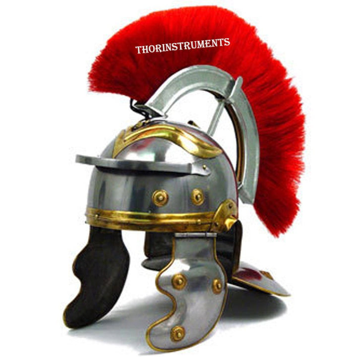 THORINSTRUMENTS Roman Officer Centurion Historischer Helm Armor 18 g Stahl