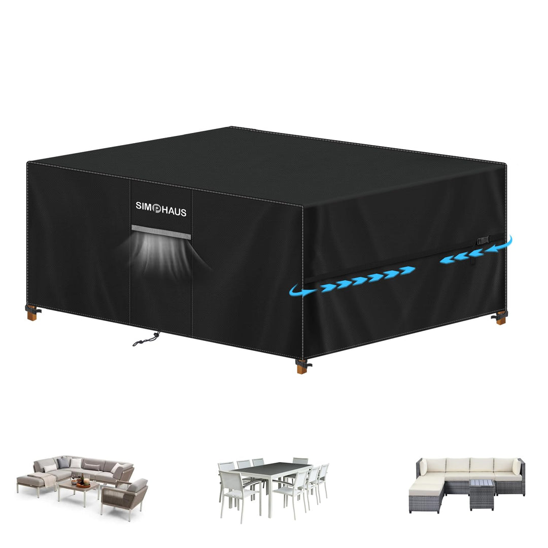 Abdeckung Gartenmöbel Wasserdicht Winterfest Lounge Abdeckung | Abdeckplane Gartenmöbel Tischabdecku